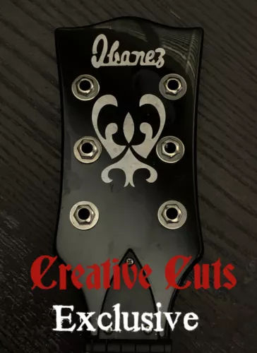 Ibanez Artist 2613 1970's vintage guitar headstock vinyl MOP decal set 