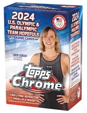 2024 Topps Chrome U.S. Olympic & Paralympic Team Hopefuls Base/Refractor #1-200
