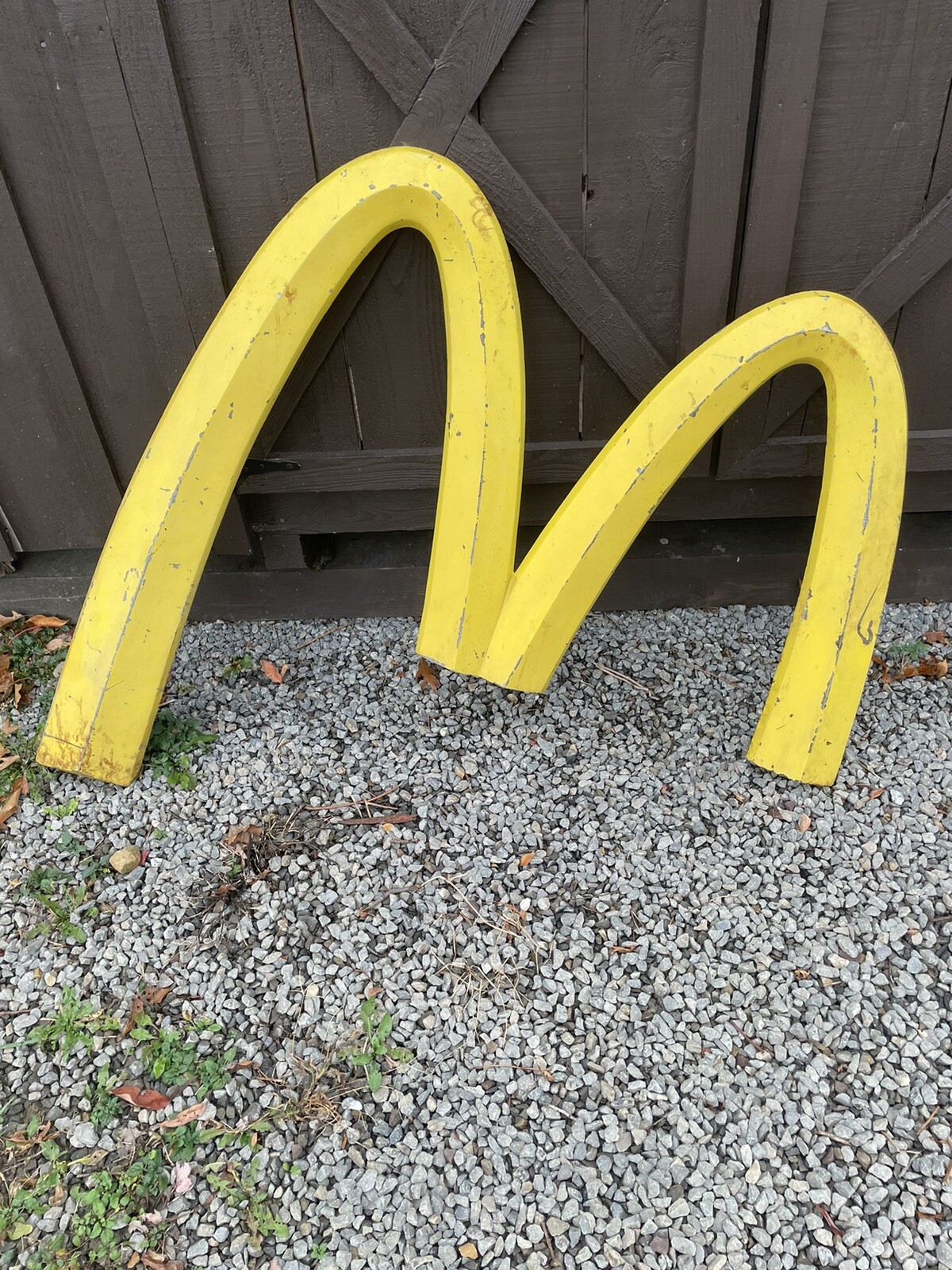 Original 1960's aluminum McDonalds M Sign | eBay