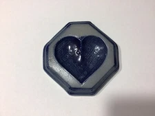 Rowe Pottery Heart Trivet