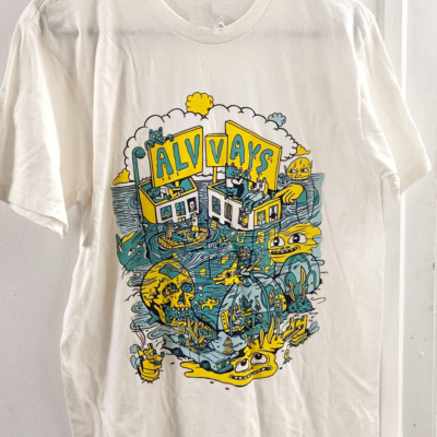 Alvvays Band Album Tour Concert Unisex White Cotton Adult Tee Shirt MC144