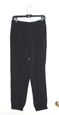 NWT NYDJ Women's Lightweight Solid Black Elastic Waist Athleisure Pants sz S