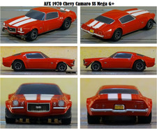 AFX Mega G '70 Chevy Camaro SS  Fits Auto World, Tomy, AFX 22002