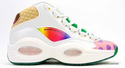NEW REEBOK X HASBRO QUESTION MID CANDY LAND GZ0081 2021  display picture 1