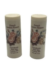 2 - Alyssa Ashley French Garden Flowers Lliac Petal-Skin Luxury Talc 1 Oz VTG
