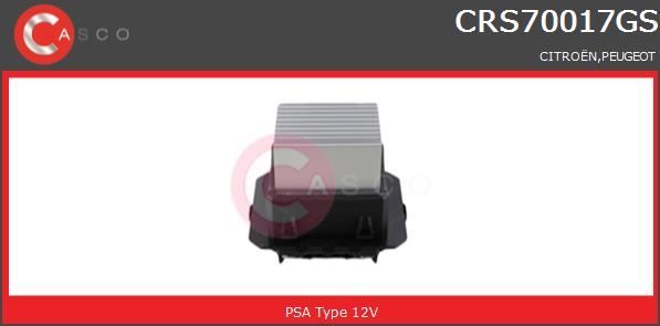 Résistance de pulseur d'air pour Citroën C1 1.4 HDi et C3 Picasso