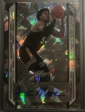 Justin Moore Villanova Basketball Leaf Metal Rookie autograph card Auto Big East