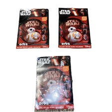 3 Star Wars The Force Awakens Orbz Foil Helium Balloon 38cm / 40cm! SEE! AS-IS!