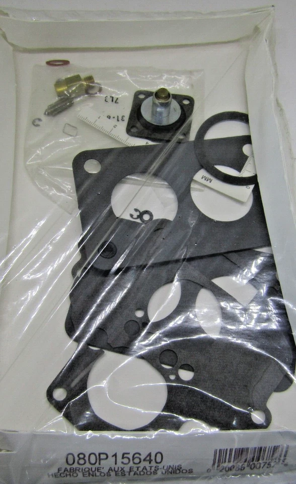 Carburetor Kit Walker 15640 Fits 76-77 lancia beta scorpion with weber 2 barrel - Image 2 of 2