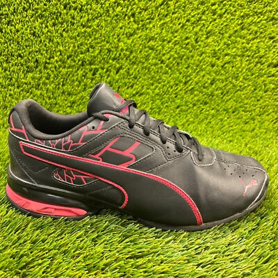 Puma Tazon Graphic Womens Size 11 Black Pink Running Athletic Shoes  Sneakers