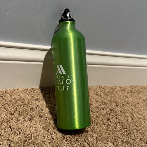 NEW Marriott Vacation Club RARE Green Water Bottle Aluminum BPA Free 25 oz MVC - Picture 9 of 11