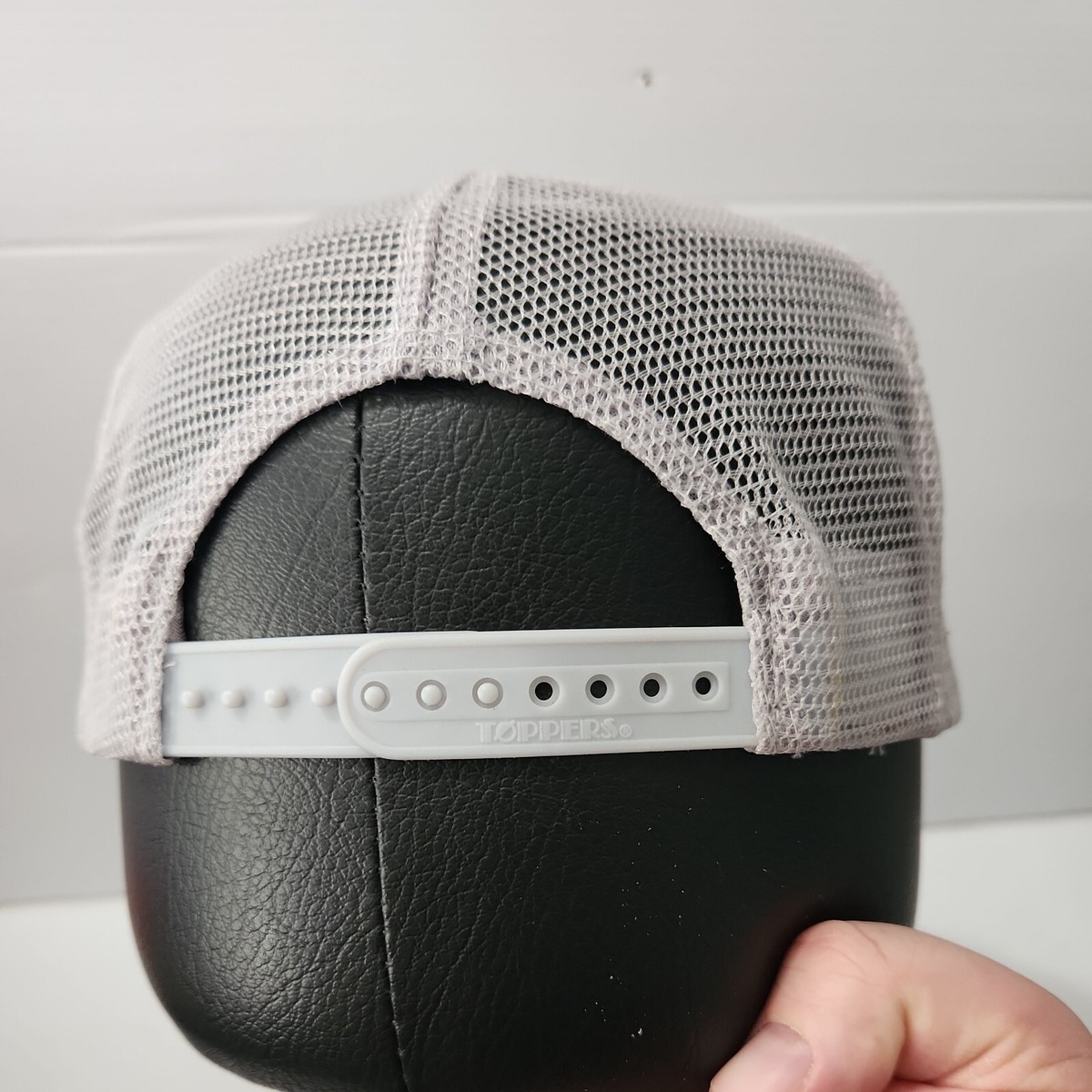 Vintage Saginaw Control & Engineering Mesh Trucker Rope Snapback Hat View 4