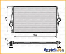 Intercooler Valeo 818280 for Volvo XC90 I