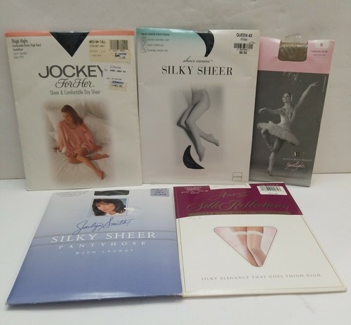 4 Pairs Hanes Style Essentials Regular Top Pantyhose Nude Size A