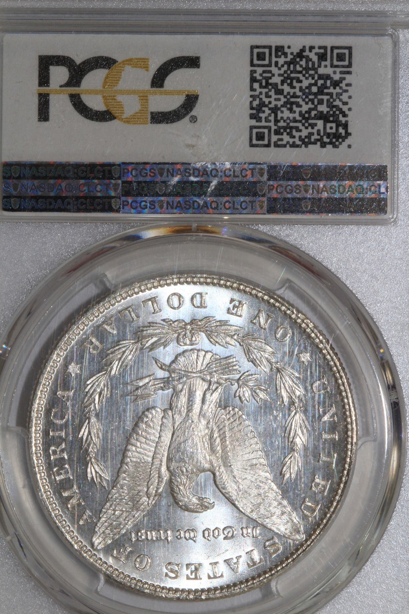1887-P Semi Proof Like Morgan Silver Dollar Grades PCGS MS 63
