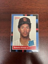 1988 Donruss - Roberto Alomar Rated Rookie #34 Combined Shipping