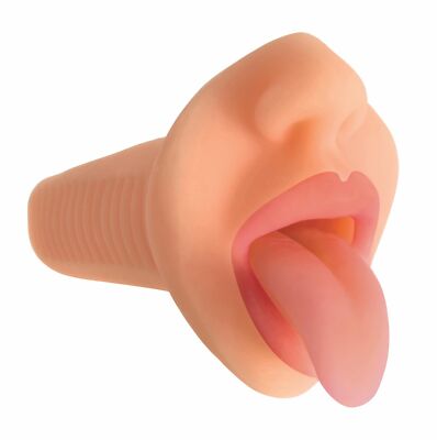Mistress Courtney Vibrating Mouth Stroker- Flesh - male masturbator Sex Toy  | eBay