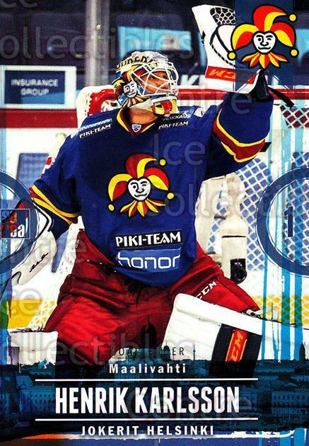 2015 16 Finnish Jokerit Helsinki Sereal H02 Henrik Karlsson eBay