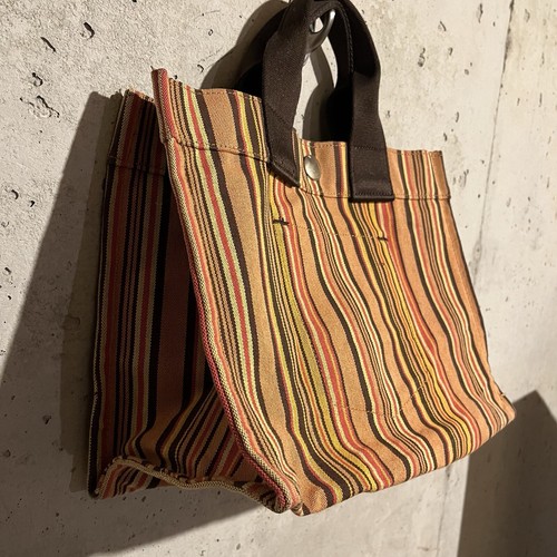 Vintage GAP Purse Handbag Y2K Brown Multicolor Striped Bag Boho Inspired - Picture 2 of 9