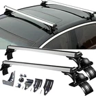 2PCS 48" Car Roof Rack Cross Bar Cargo Carrier Aluminum For Ford Fusion 06-2020