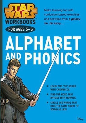 Star Wars Arbeitsbücher: Alphabet und Phonetik Alter 5-6 - verschiedene