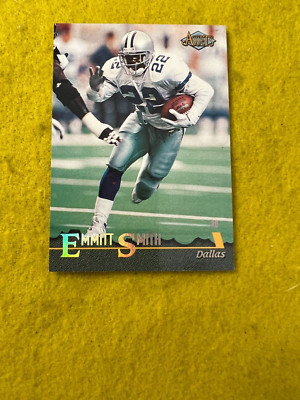 COWBOYS EMMITT SMITH 1996 ASSETS NFL FOOTBALL CARD 41 MINT CONDITION !
