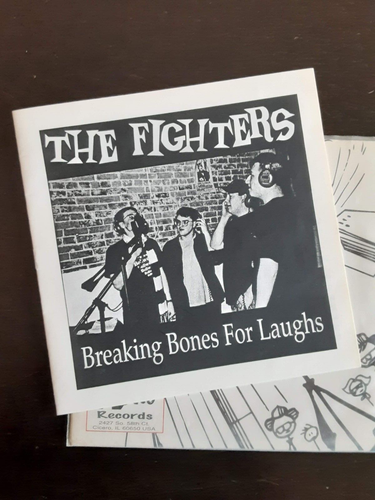 The Fighters 7" Rocco Records Screeching Weasel Vindictives Mushuganas punk oop - Picture 2 of 6