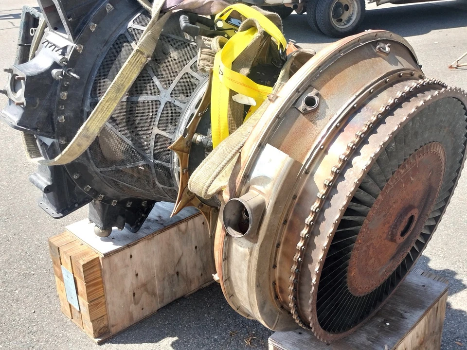 MIG 17 Airplane Turbine Fighter Jet Engine - Klimov VK1F - Image 3 of 4