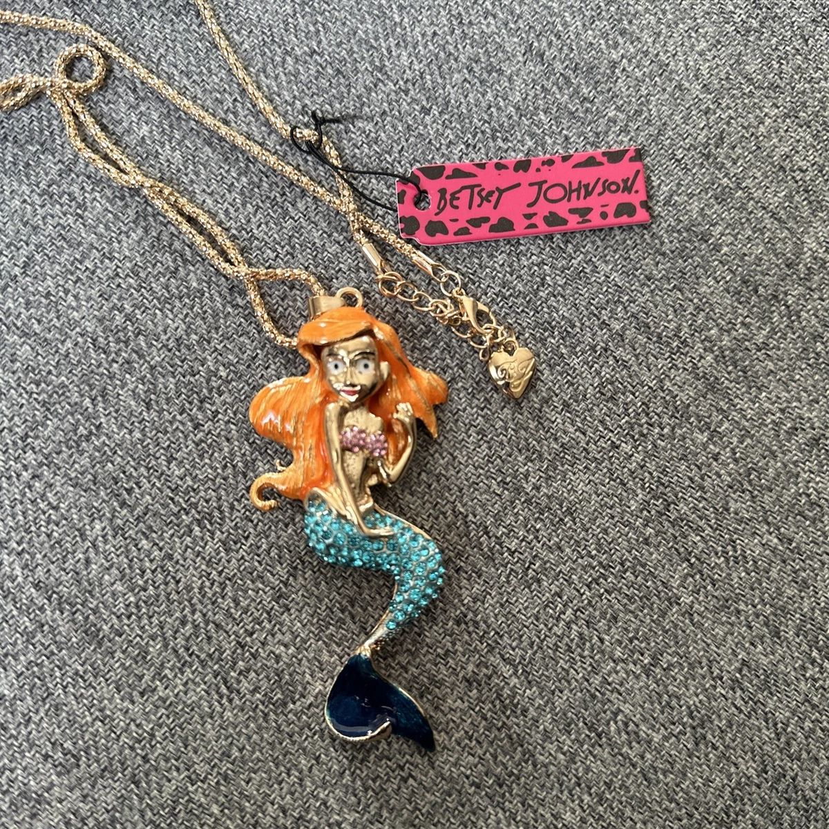 Betsey johnson mermaid jewelry sale