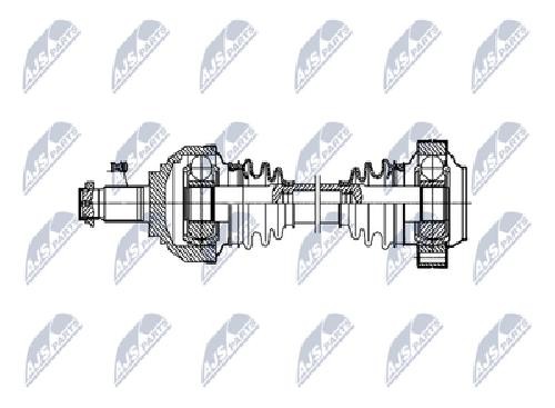 Original NTY Antriebswelle NPW-BM-222 FüR BMW-image