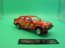 SCALEXTRIC C307 FORD XR3i RED #21  VG UNBOXED BARGAIN