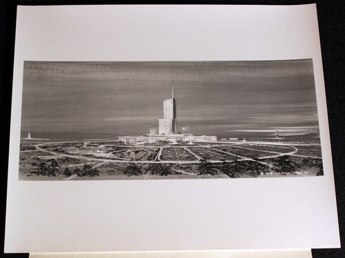 EPCOT Concept Walt Disney World 1969 Vintage Photo + Roy O. Disney Press Release - Picture 3 of 11