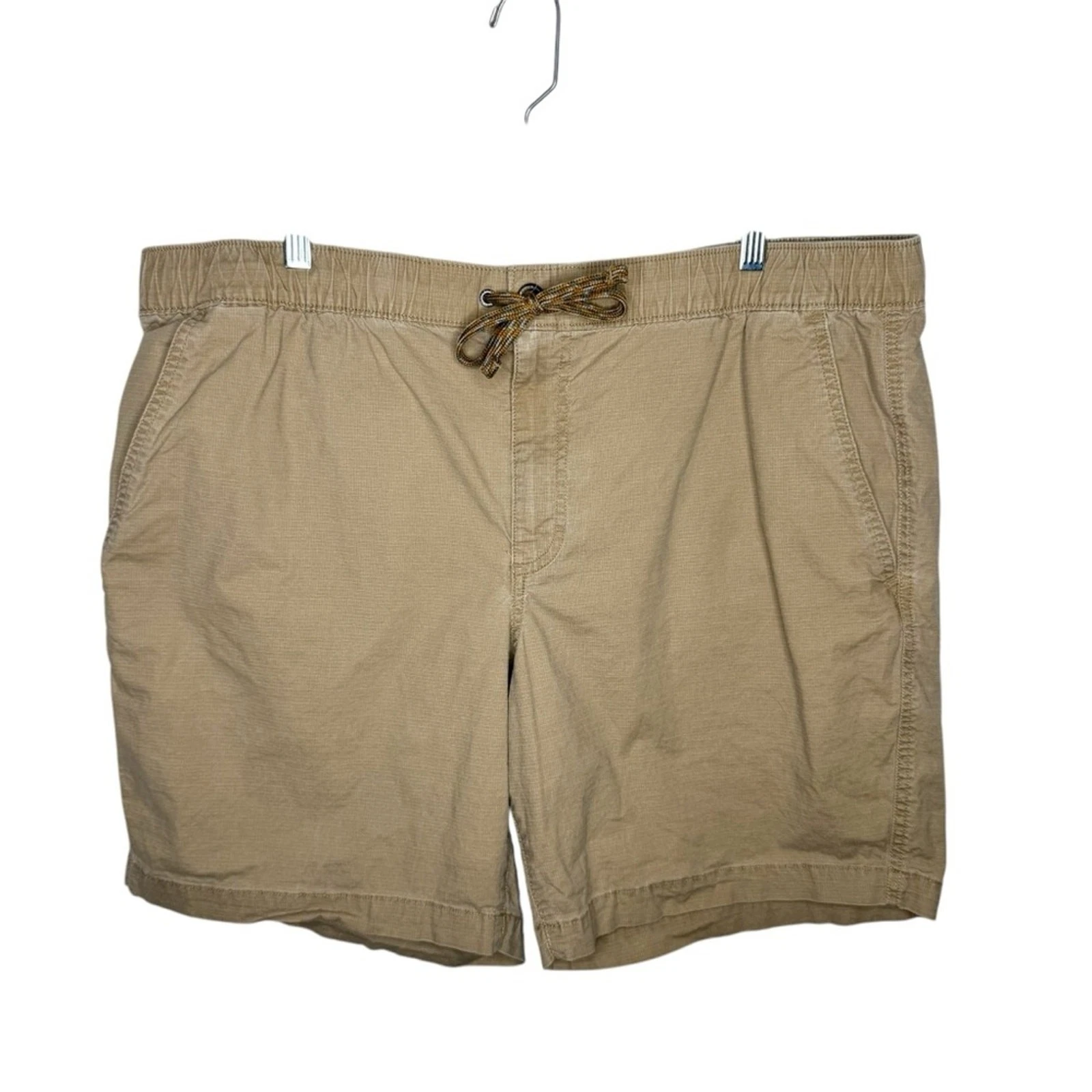 Eddie Bauer size 2XL tan top out ripstop outdoor hiking shorts men’s