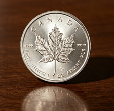 2024 1 oz Canadian Maple Leaf BU C0-i-n In Capsule .999 -BU-2024