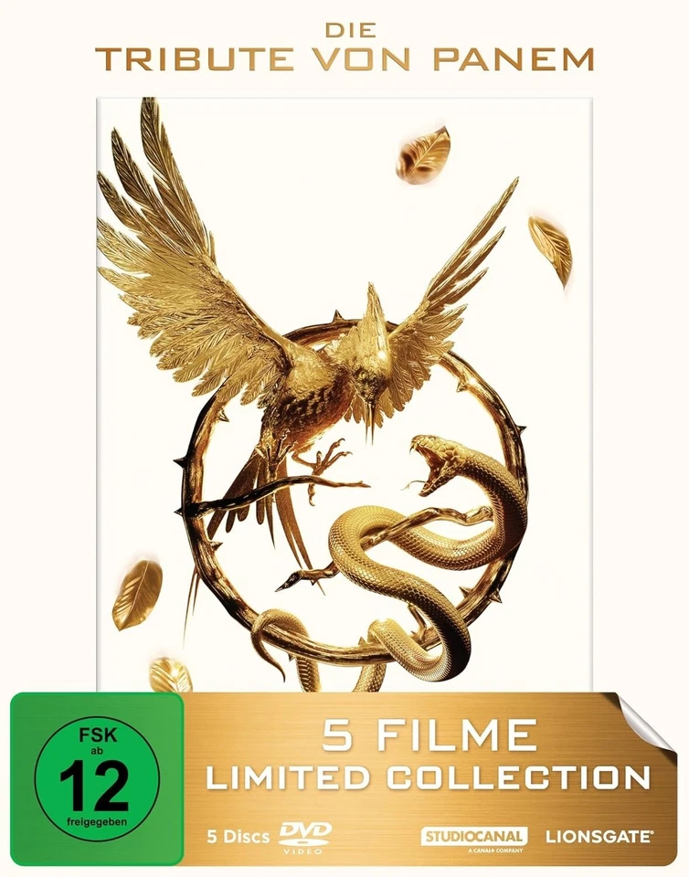 Die Tribute von Panem - Teil: 1 - 5 (2012 - 2023)[5 DVD's/NEU/OVP] Jennifer Lawr - Bild 4 von 4