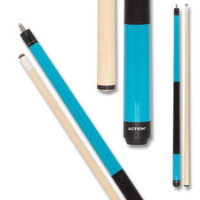 Action Starter COL09 Neon Blue Pool Cue Billiard Stick Billiards Cues