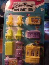 "Hunson"  My Little Family Play Set Plastic Furniture, New, Factory Sealed, 3+