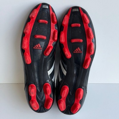 Adidas Predator X TRX Soccer Cleats Men 7.5 Black Red Leather