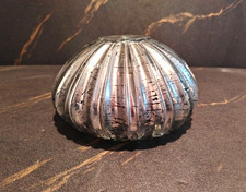 Abat-jour en cristal de BOHÈME, ARGENT DÉCORÉ, Ø180mm, LUSTRE DE...