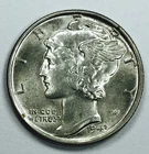 1941 S MERCURY DIME! GORGEOUS GEM BU++! MUST OWN PIECE! WOW! NR #P2036