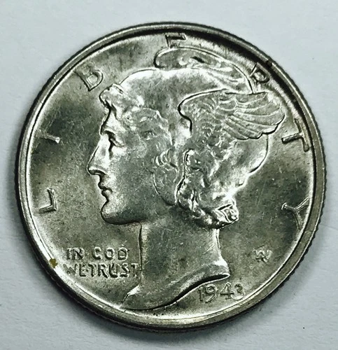 1941 S MERCURY DIME! GORGEOUS GEM BU++! MUST OWN PIECE! WOW! NR #P2036