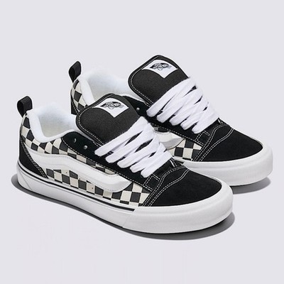 Knu Skool Checkerboard Shoe Lifestyle, Retro Chunky, Suede Sz 11