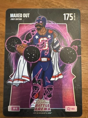 2026 Bo Jackson Battle Arena “Maxed Out” Tyrese Maxey Hex 175 Power #BF-15