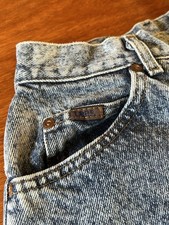 Vintage 80's Lee Acid Washed High Wasted Mom Jeans Size 10 Med