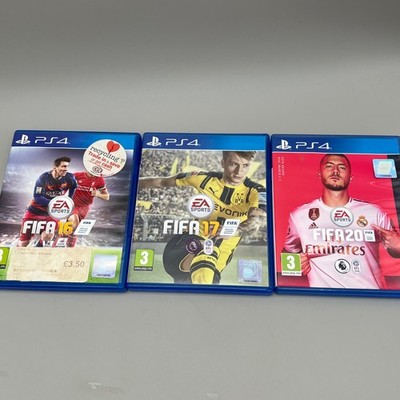 PS4 FIFA Spiele Bundle: FIFA 16 FIFA 17 FIFA 20 Playstation 4 Kombi Portofrei
