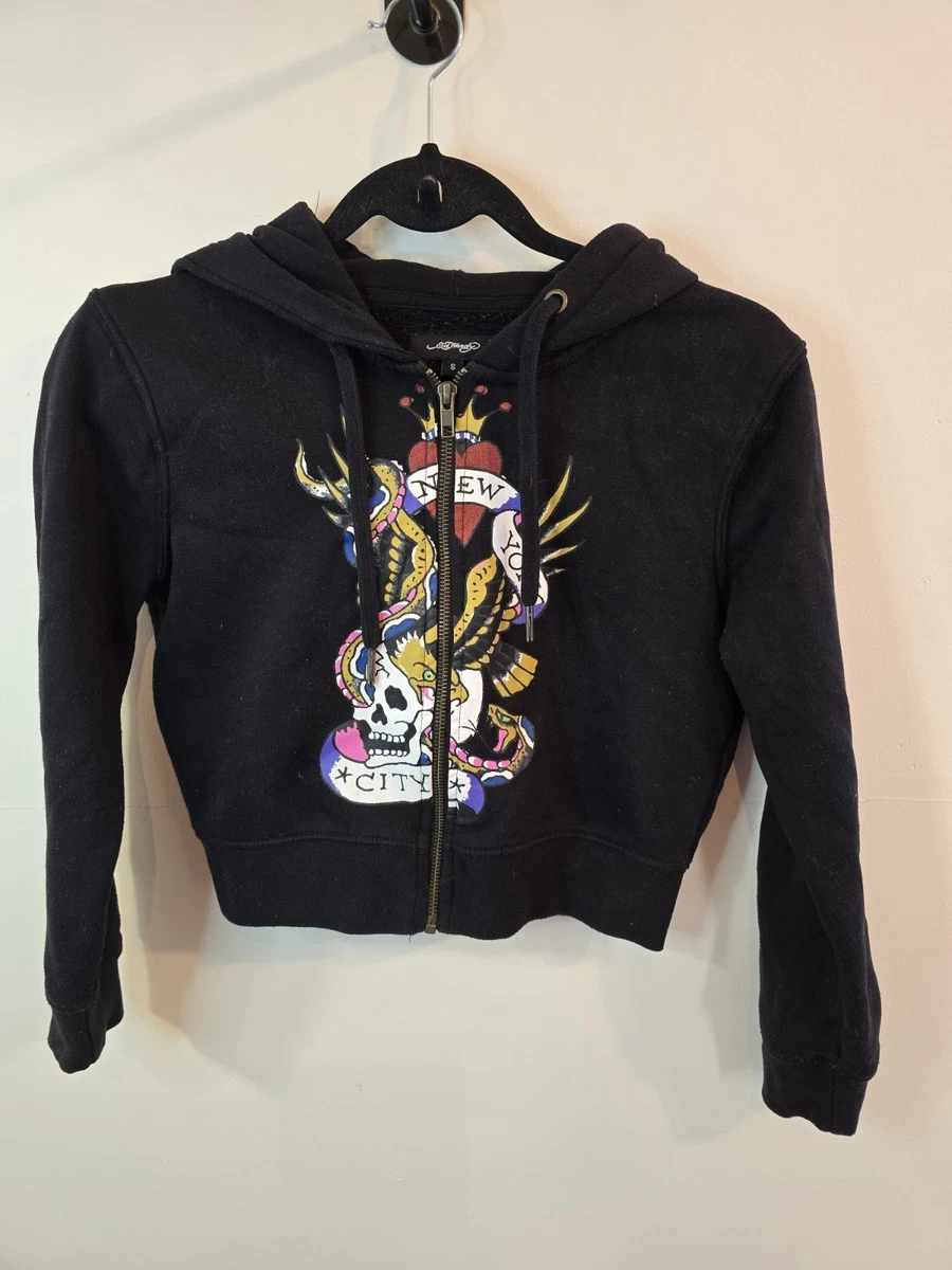 Ed Hardy Skull Regular Size S Hoodies & Sweatshirts for Women for