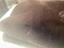 FRYE Luxe Faux Fur Luxur Throw, Reversible 60...