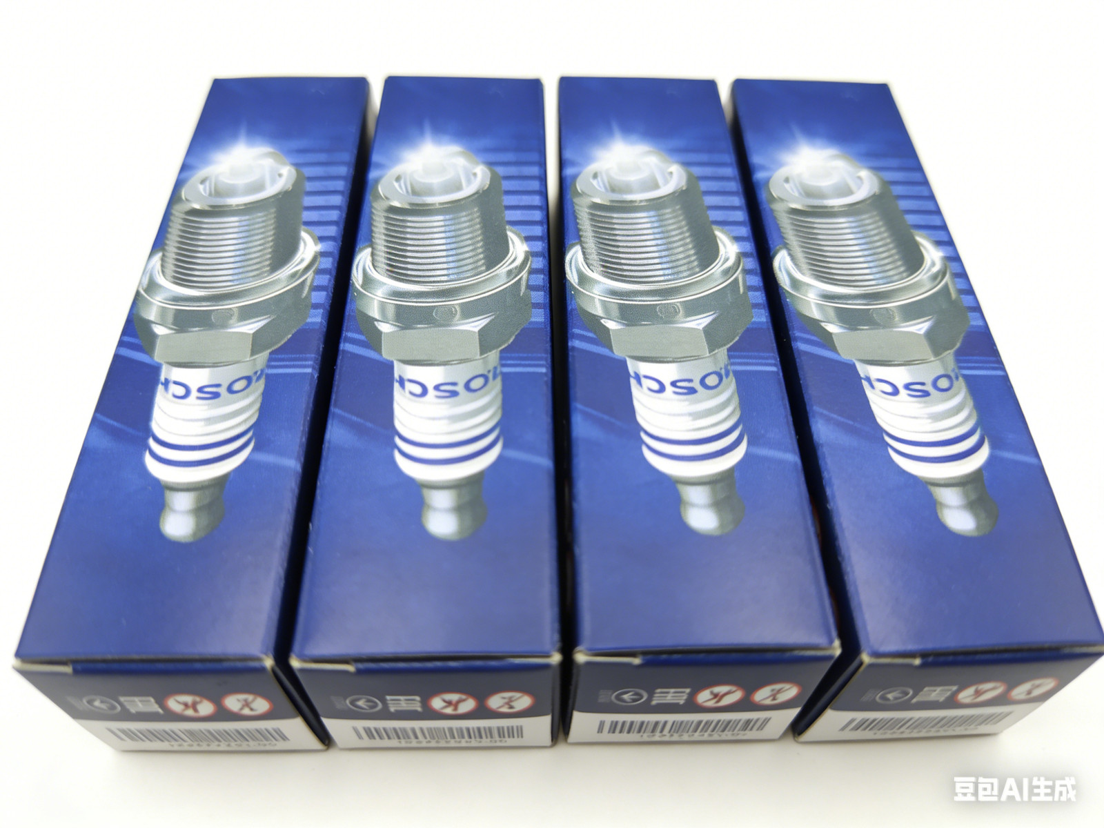 4Pcs Spark Plugs FR8DPP33 For Mercedes C320 C240 E320 S430 CLK320 CLK430 BOSCH