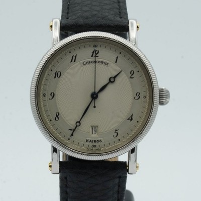 CHRONOSWISS KAIROS HERREN UHR AUTOMATIK CHRONO STAHL VINTAGE 38MM CH2823 CH044