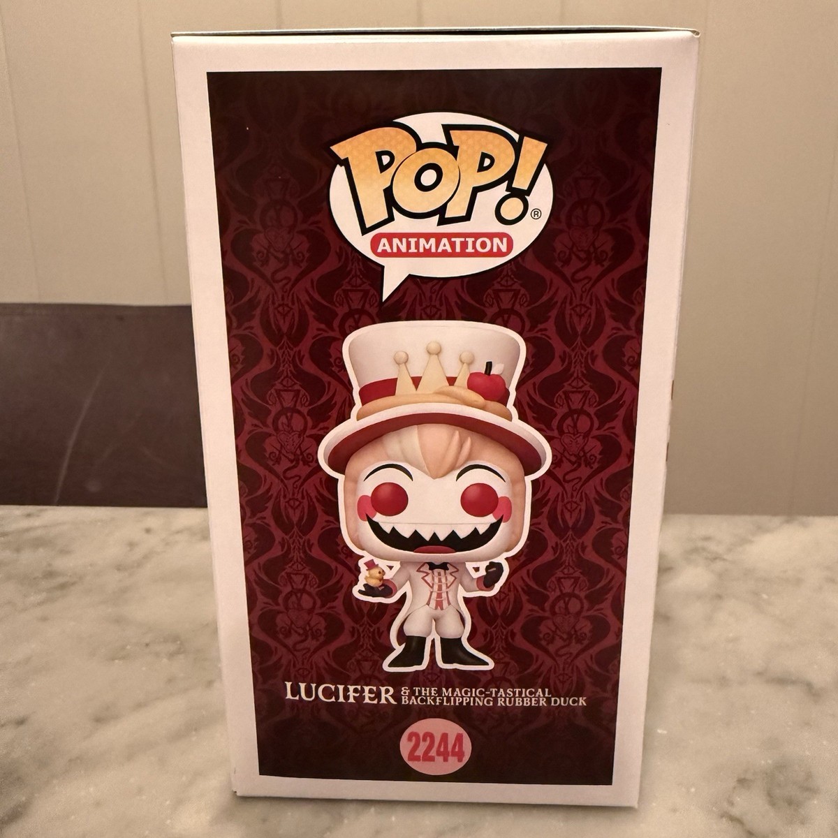Funko Pop 2244 Hazbin Hotel: Lucifer- Hot Topic Exclusive (Next